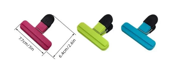 Kleurrijke sluitclips