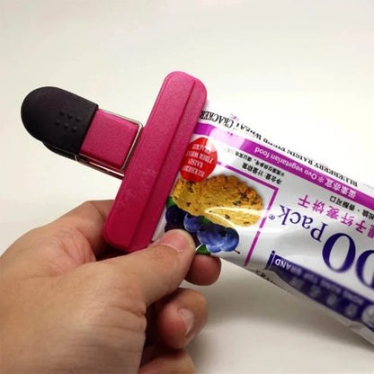 Kleurrijke sluitclips