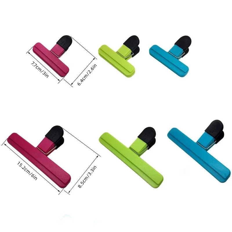 Kleurrijke sluitclips