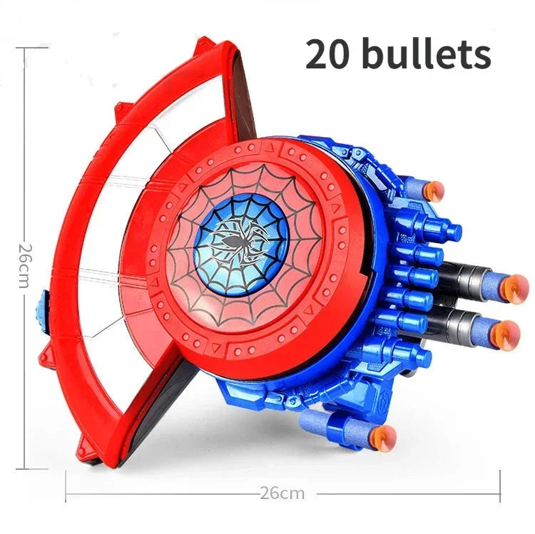 Captain America Schild Masker Zachte Darts Kogels