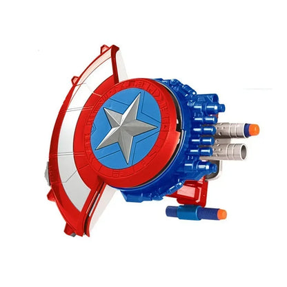 Captain America Schild Masker Zachte Darts Kogels