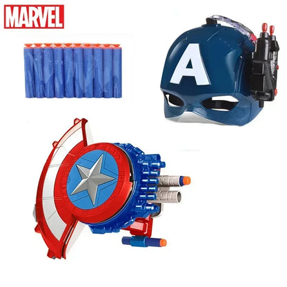 Captain America Schild Masker Zachte Darts Kogels