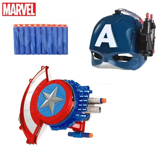 Captain America Schild Masker Zachte Darts Kogels